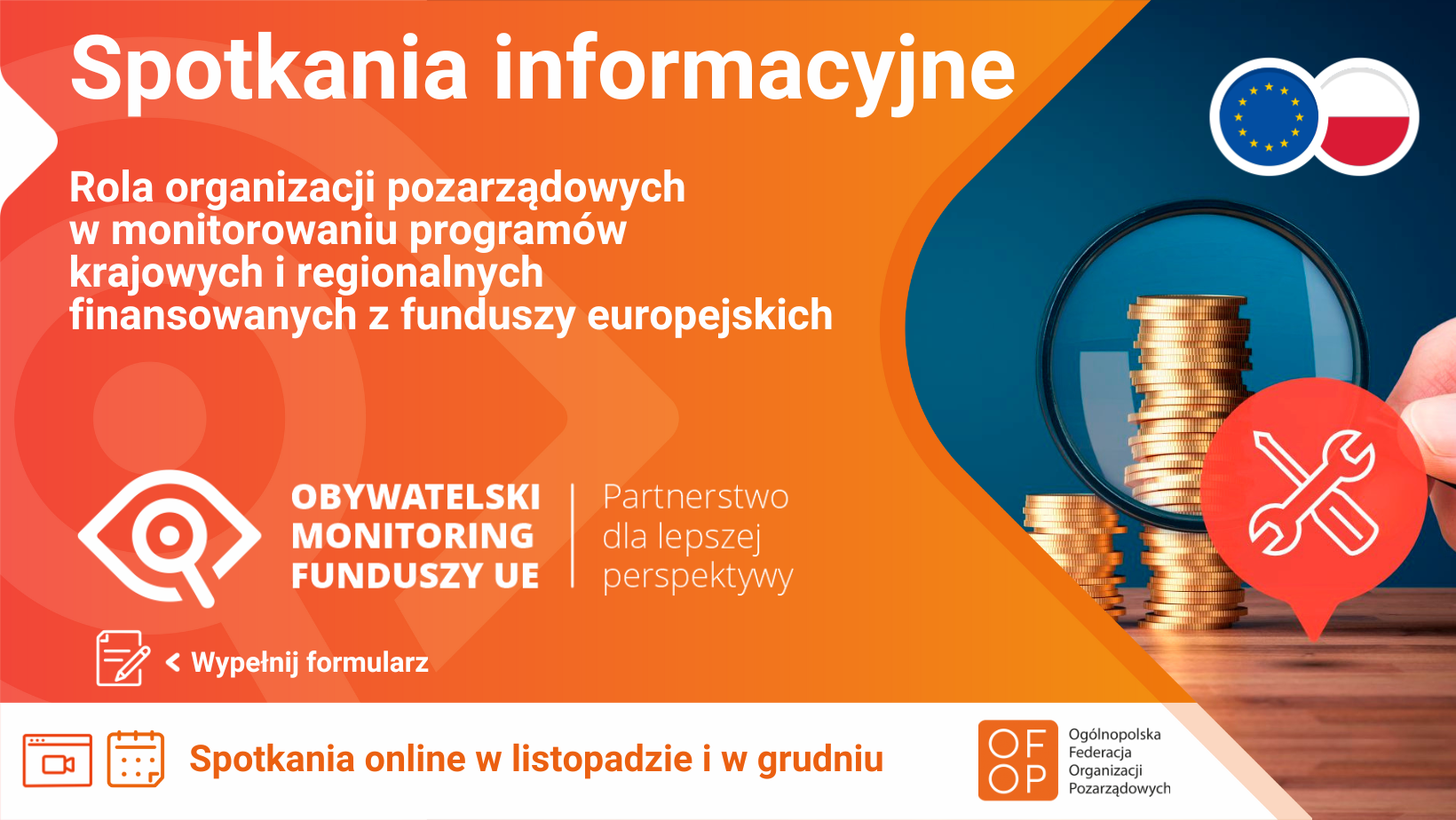 Obywatelski monitoring programów finansowanych z funduszy UE